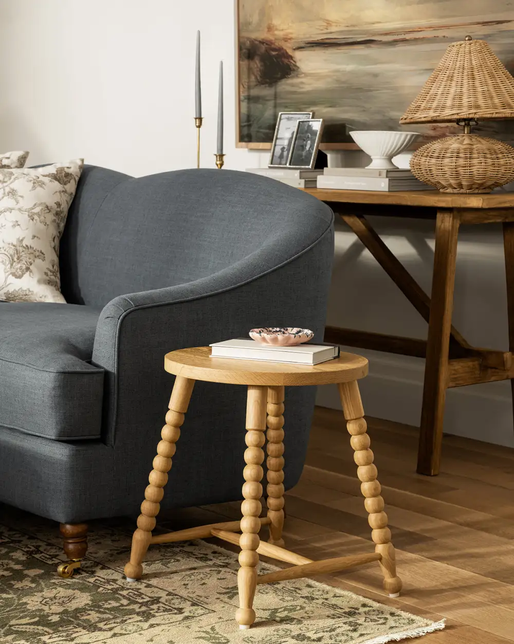 Classic Oak Side Table