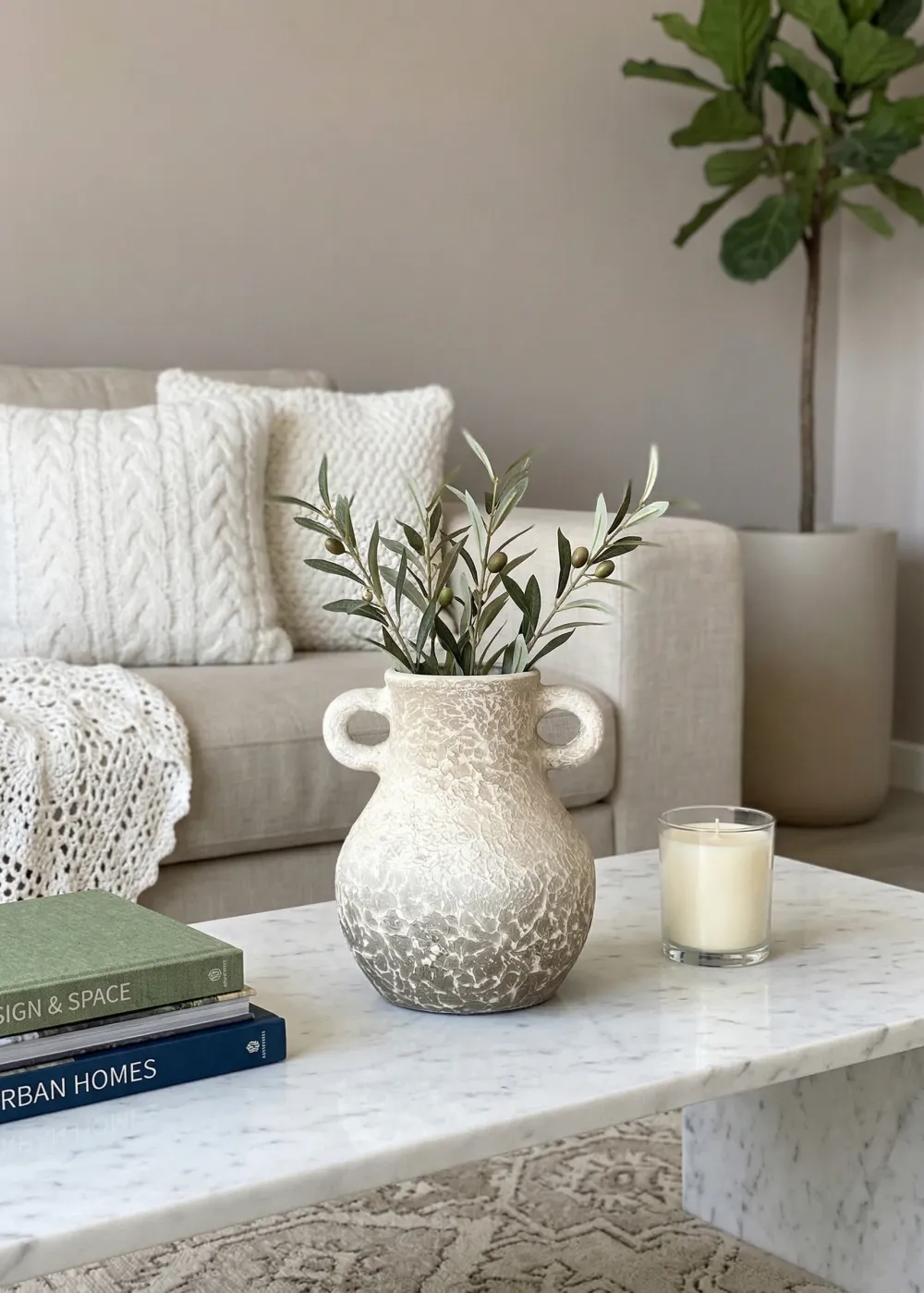 Rustic Terracotta Vase Small