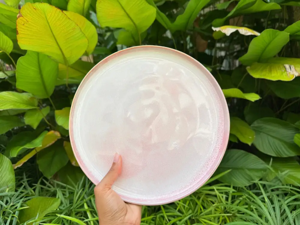 Raised Edge Sharing Side Plate