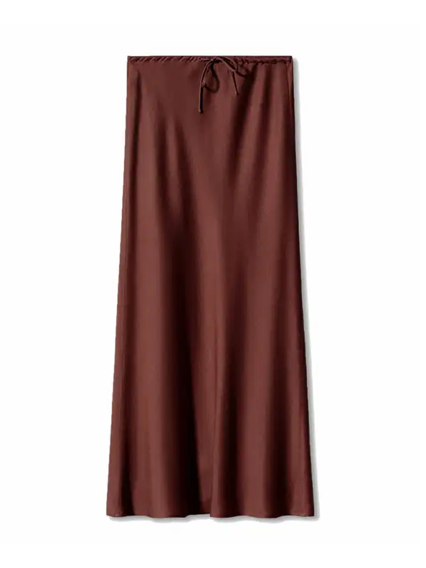 Fluid Airy Halter Skirt