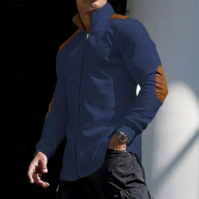 Relaxed Button Zip Shirt