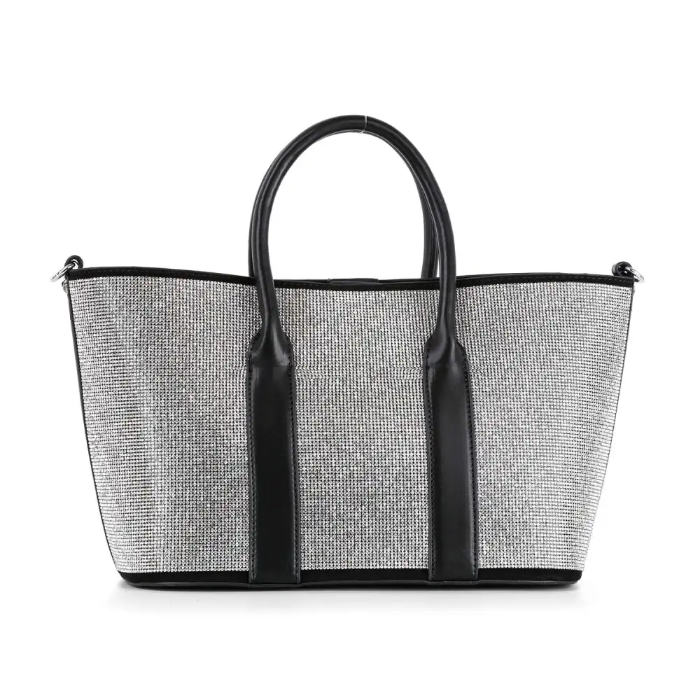 Rhinestone Covered Set Tote Bag