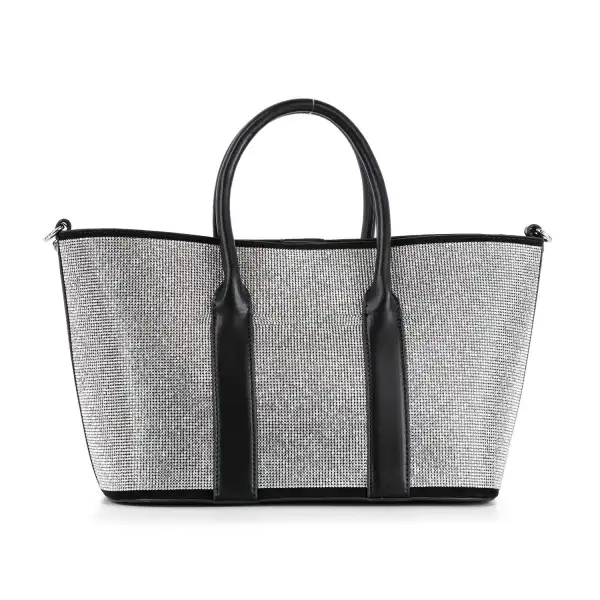 Rhinestone Covered Set Tote Bag