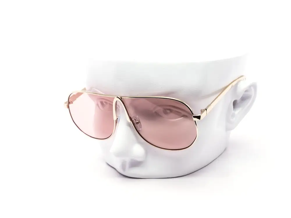 Twelve-Piece Modern Metal Aviator Gradient Sunglasses
