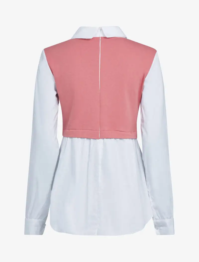 Panel Detail Refined Button Shirt