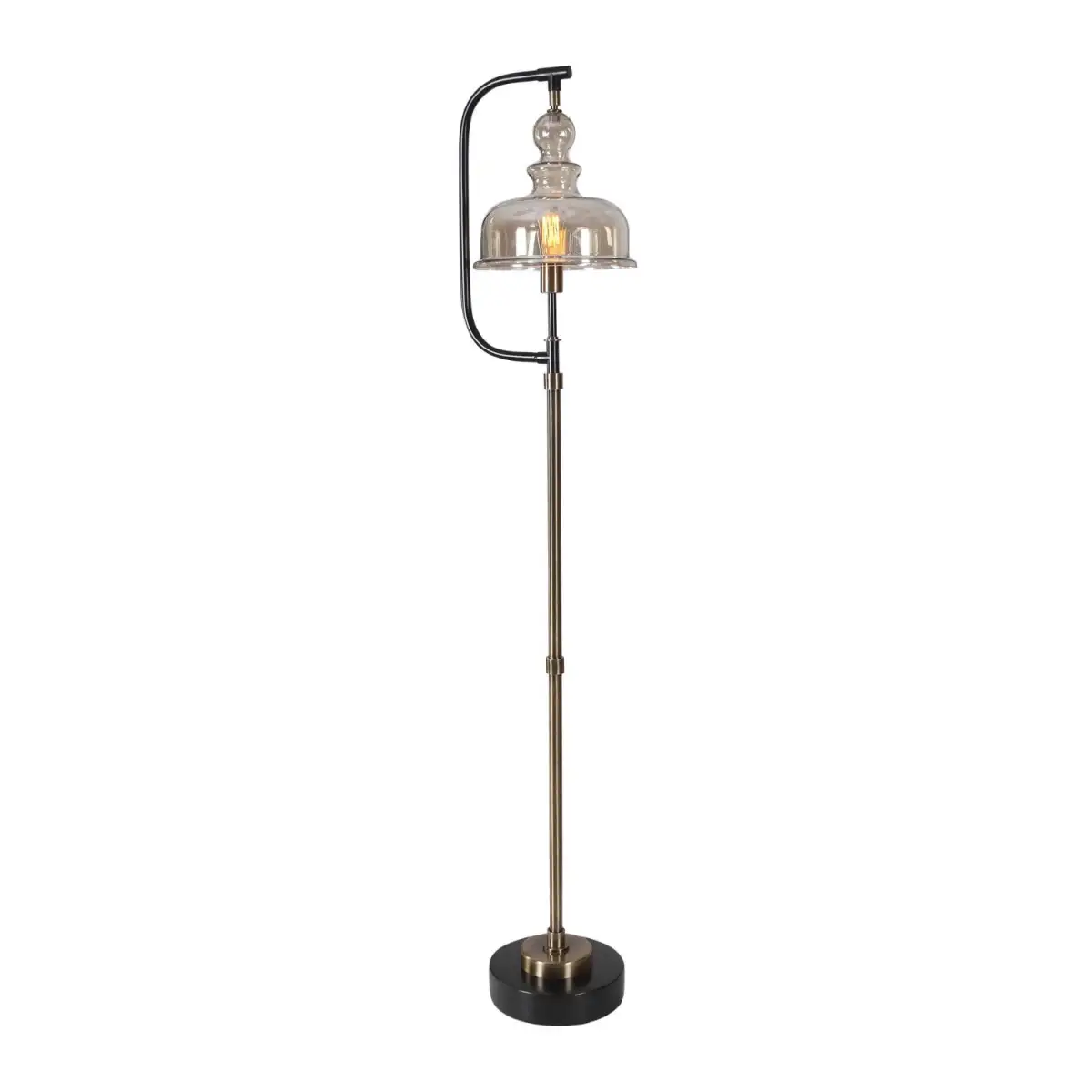 Glass Floor Lamp