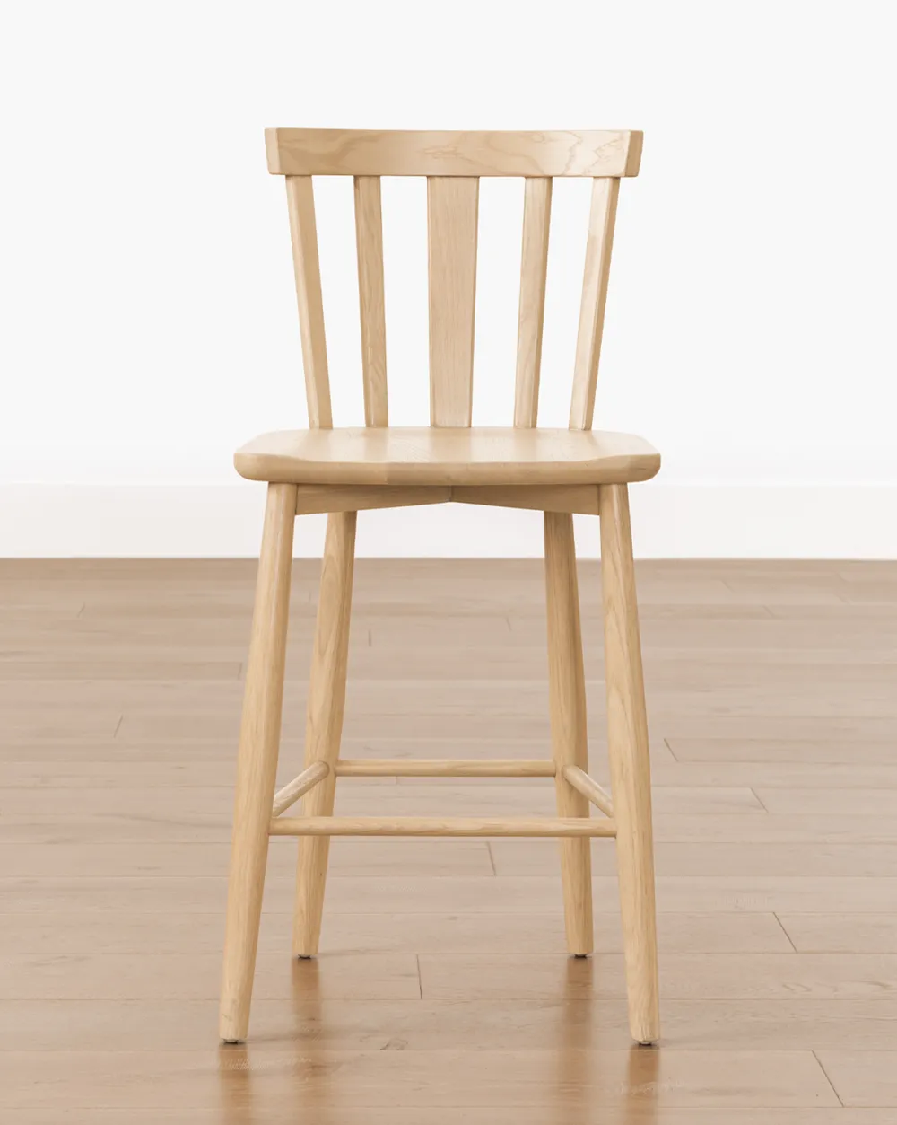 Curved Wood Stool