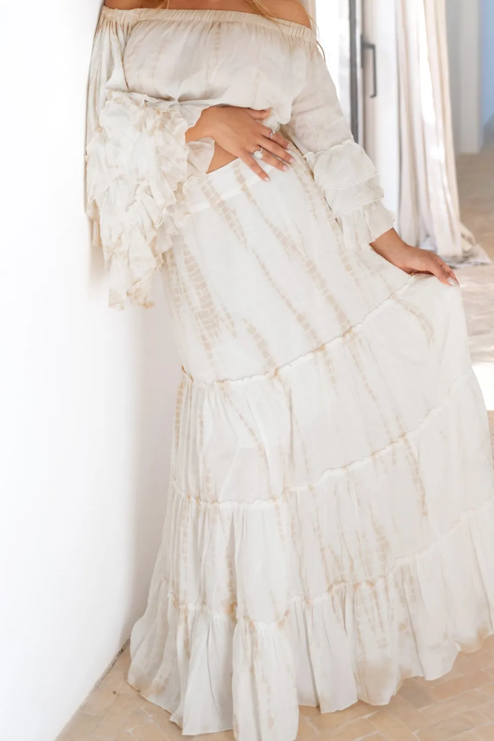 Ruffle Fringe Skirt