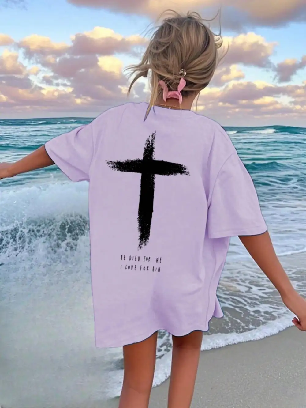 Women Vacation Slogan Graphic T-Shirt