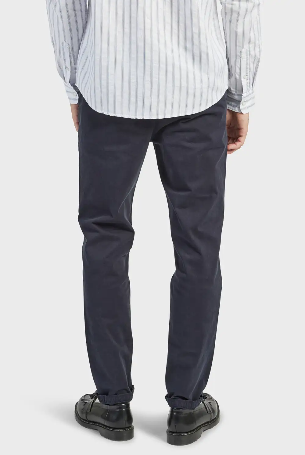 Slim Tapered Stretch Cotton Casual Jogger Pants
