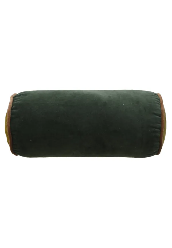 Textured Velvet Bolster Decorative Cushion Cover