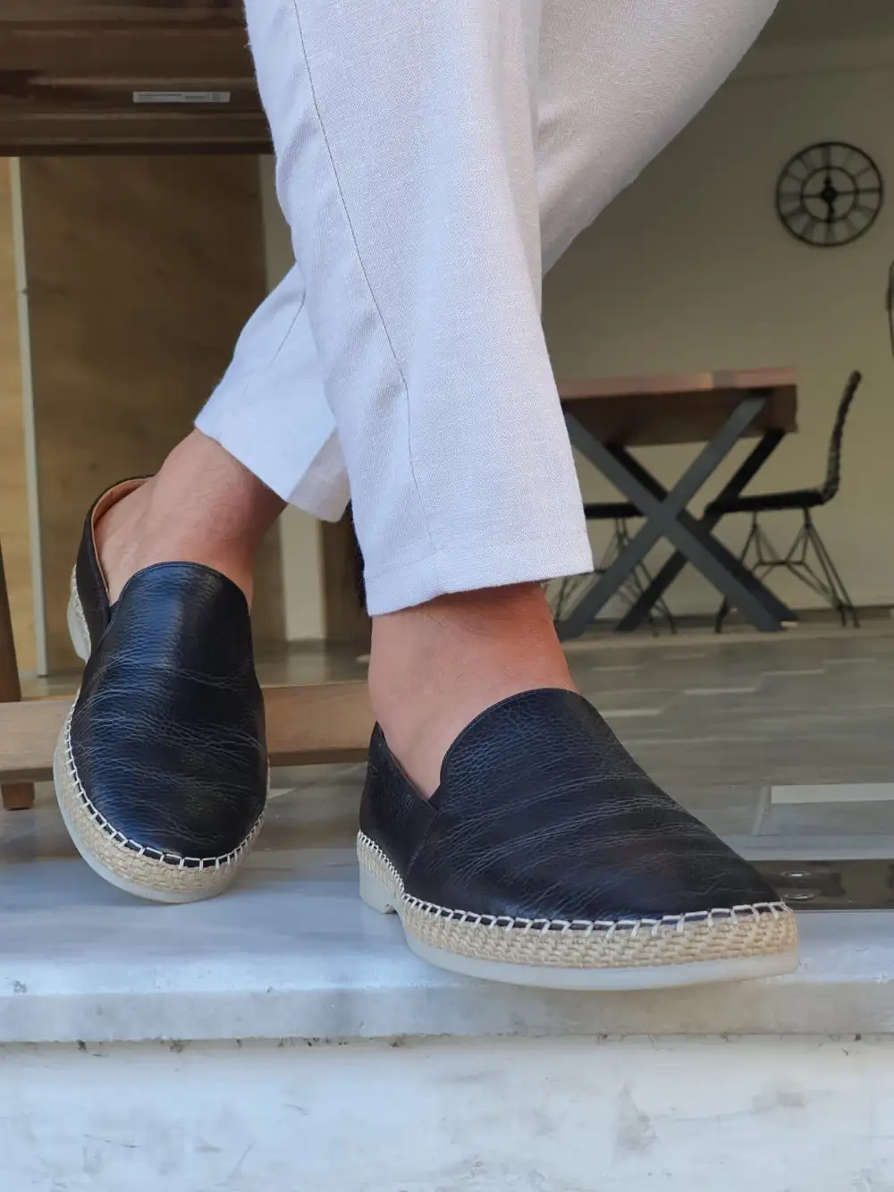 Leather Classic Slip-On Loafers