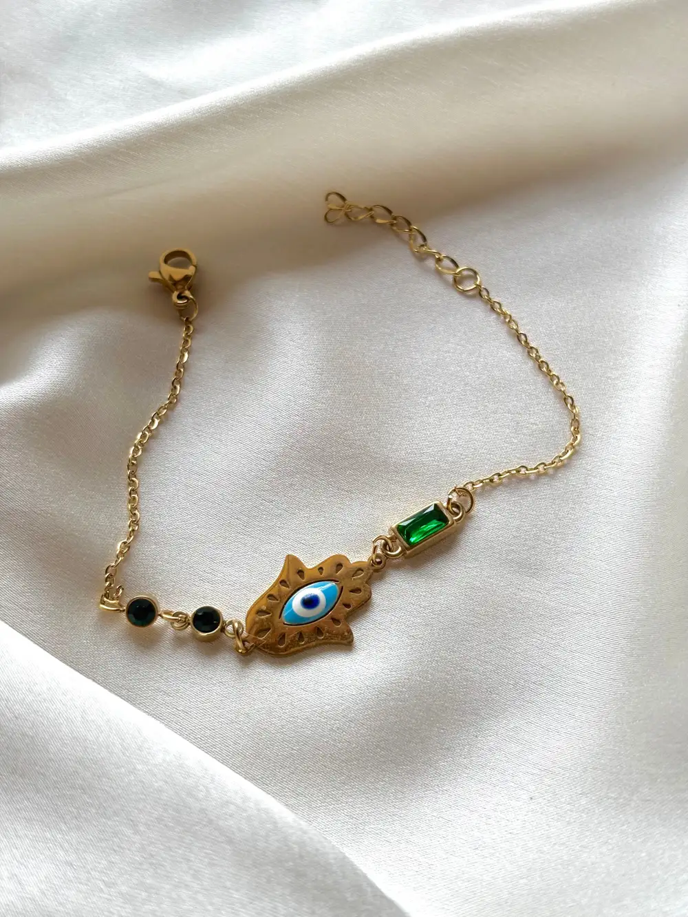 Evil Eye Hamsa Bracelet
