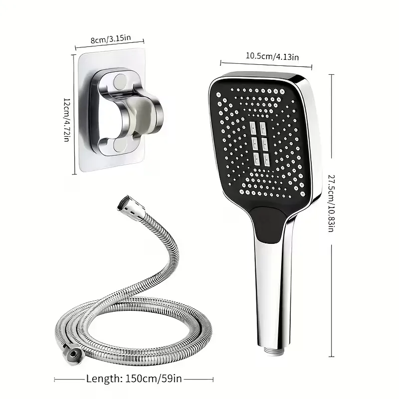 Multi-Function Handheld Shower Head Set