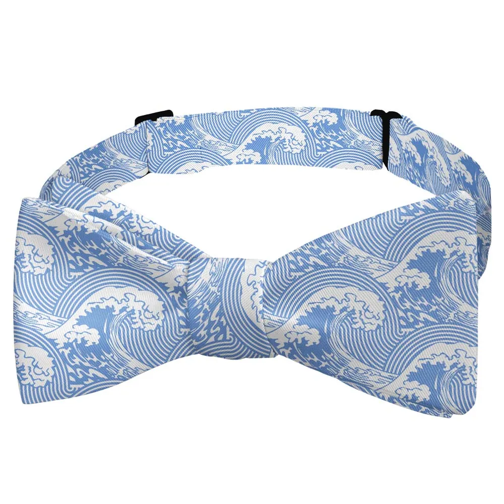 Waves Pattern Bow Tie