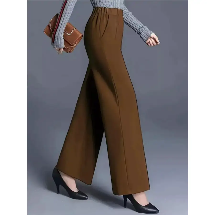 High Waisted Wide Leg Pants