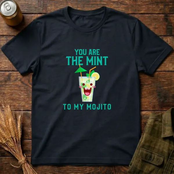 Mint To My Mojito Graphic Cotton T-Shirt