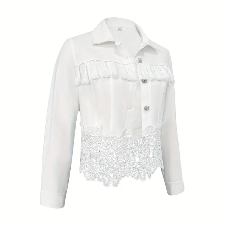 Lace Open Layering Jacket