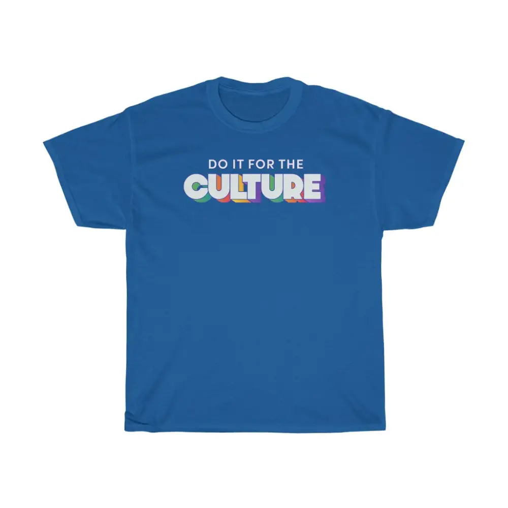 Culture Phrase Graphic Tee