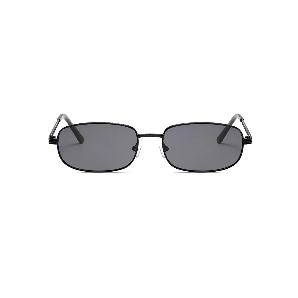 Modern Rectangular UV Protective Alloy Minimalist Fashion Sunglasses