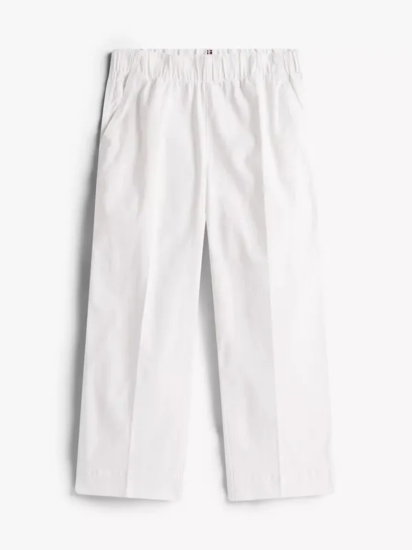 White Everyday Casual Pants