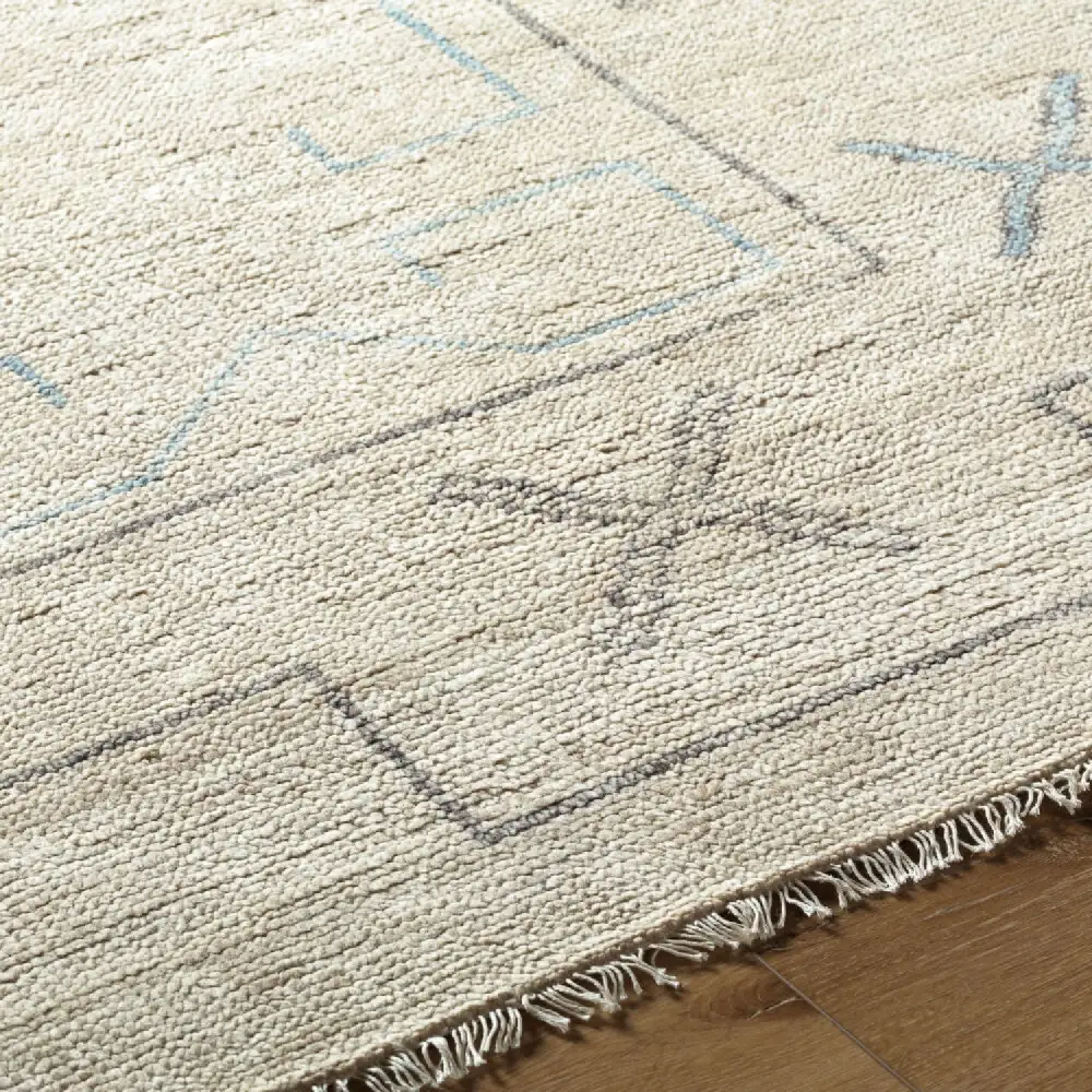 Printed Wool Blend Carpet