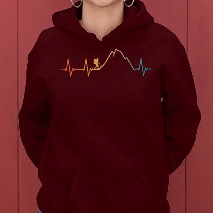 Cool Hiking For Hiking Lover Mountain Hiker Women Hoodie