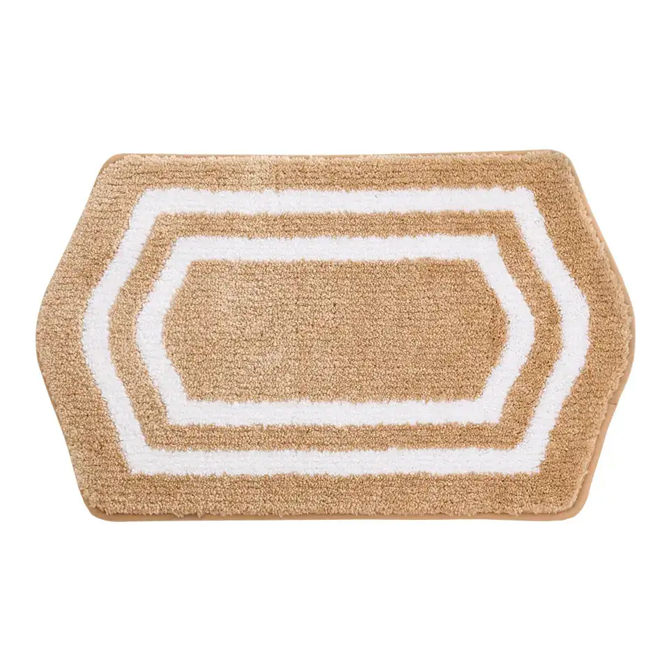 Plush Oval Bath Rug