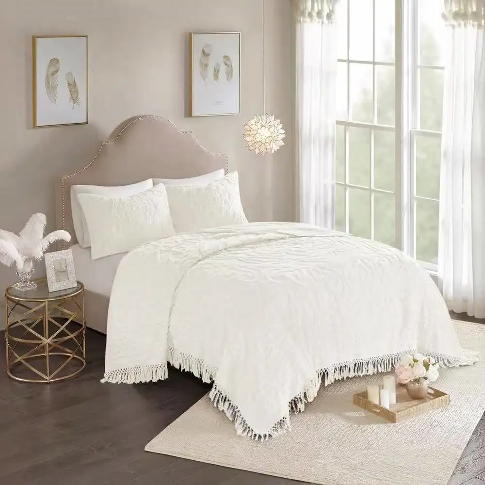 Timeless Cotton Chenille Sheet Bedding Set