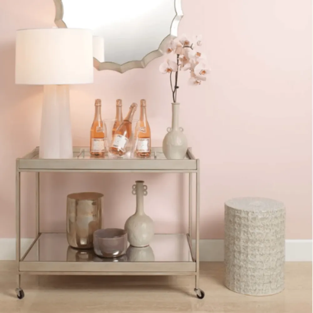 Textured Layered Classic Side Table