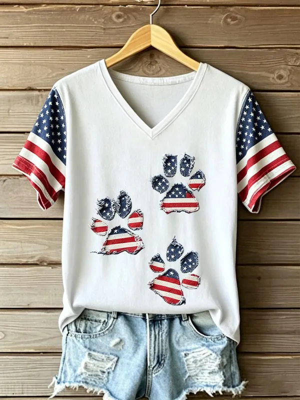Women's American Paw T-Shirt