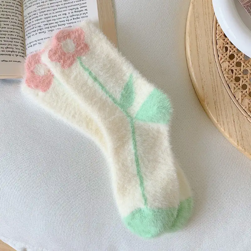 Plush Cozy Everyday Crew Socks