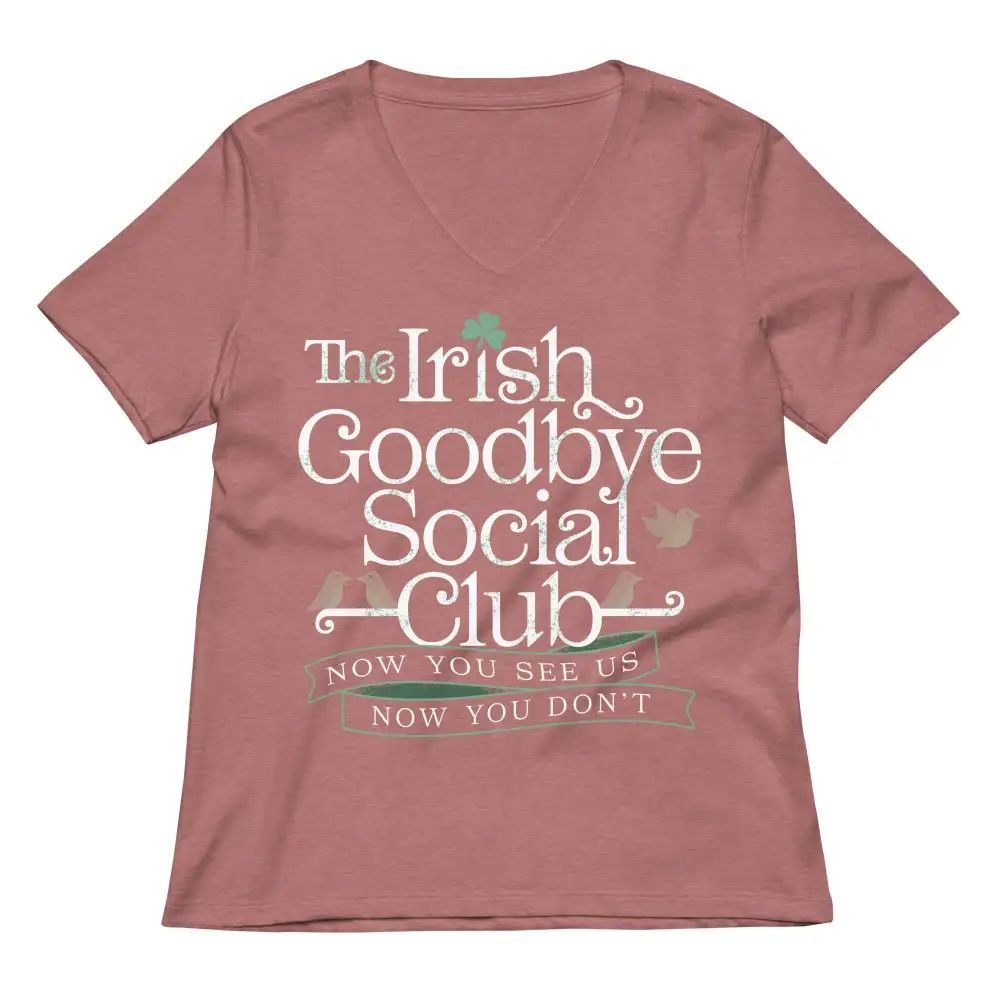 Quiet Exit V Neck Tee