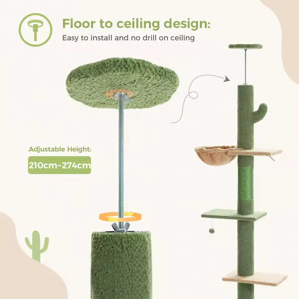 Indoor Pet Activity Tower Cat