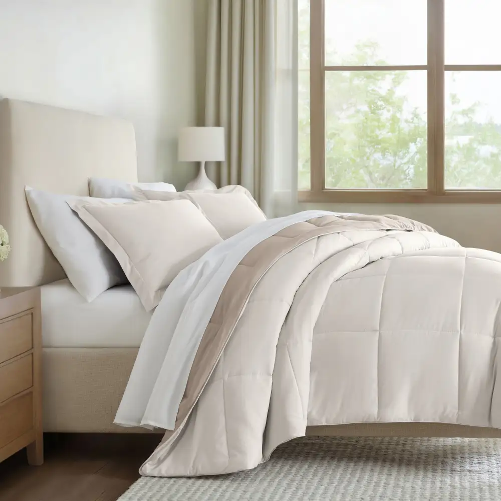 Reversible Down Alternative Comforter Set