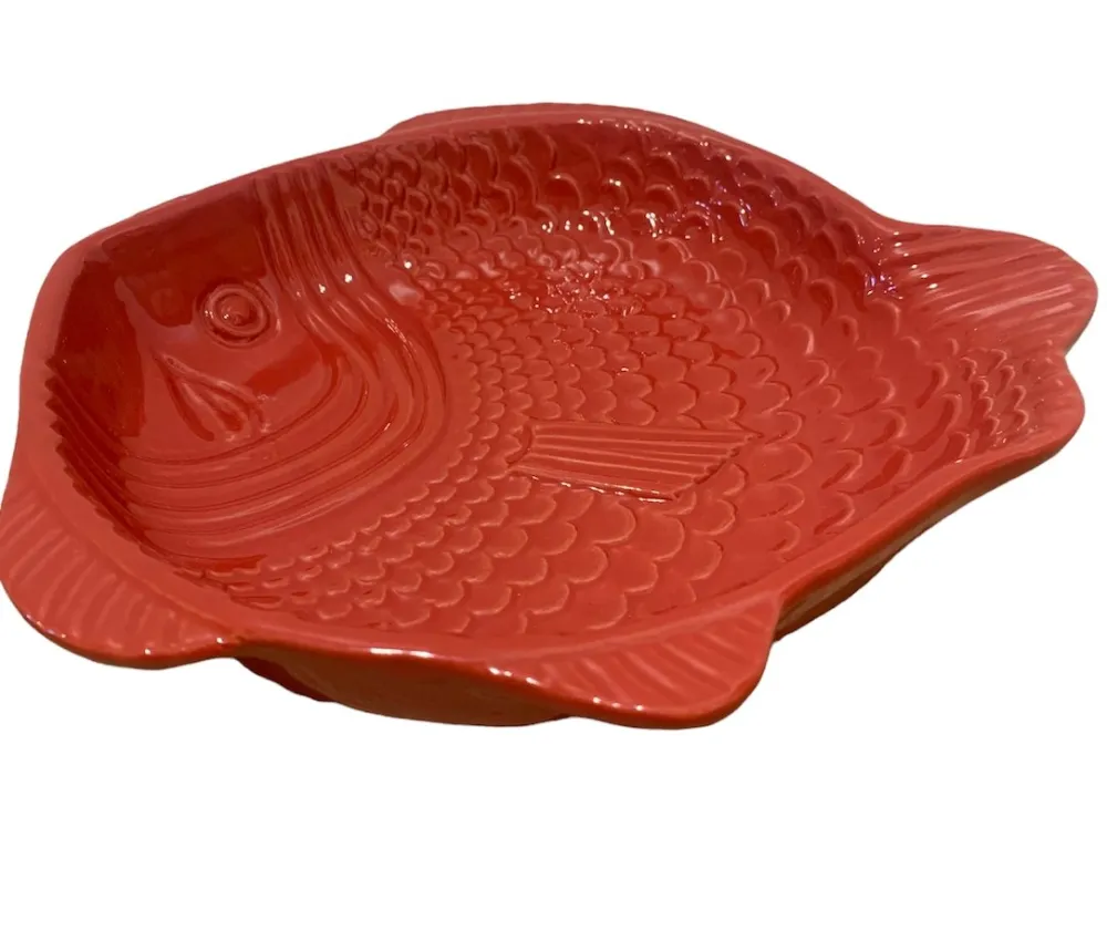 Ceramic Fish Serving Dish