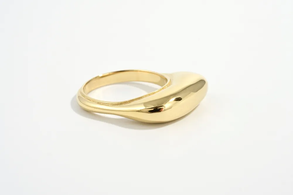 Organic Minimal Everyday Fashion Ring
