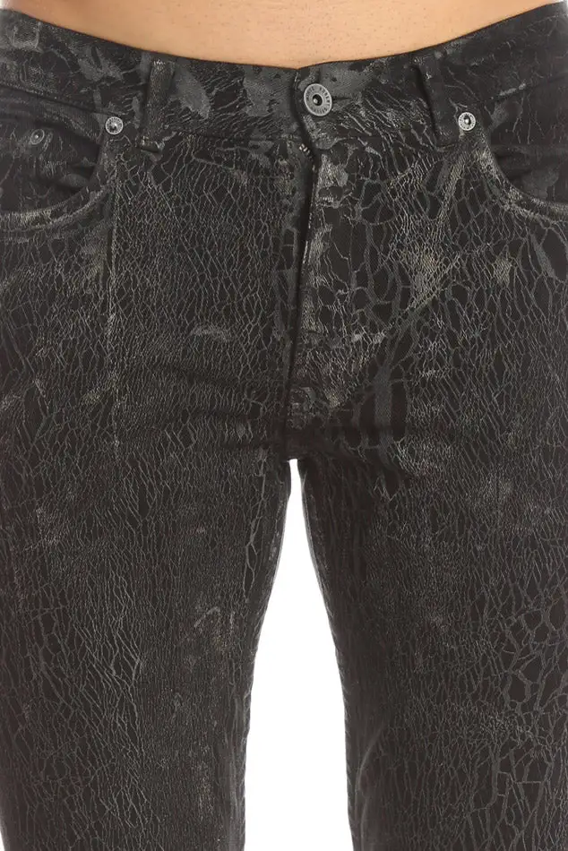Classic Cotton Slim Pocket Jeans