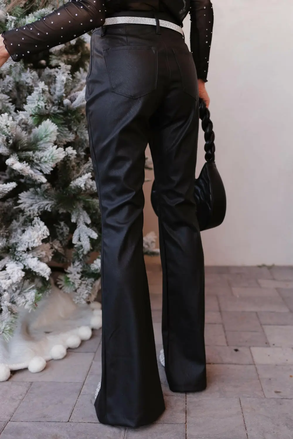 Flare Slit Casual Pants