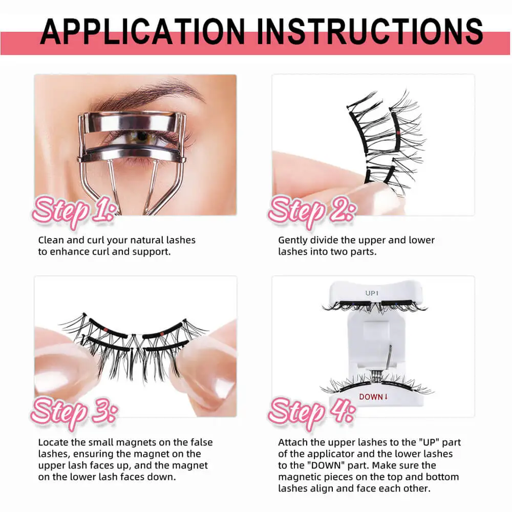 Feather Sweep Magnetic Lash Set