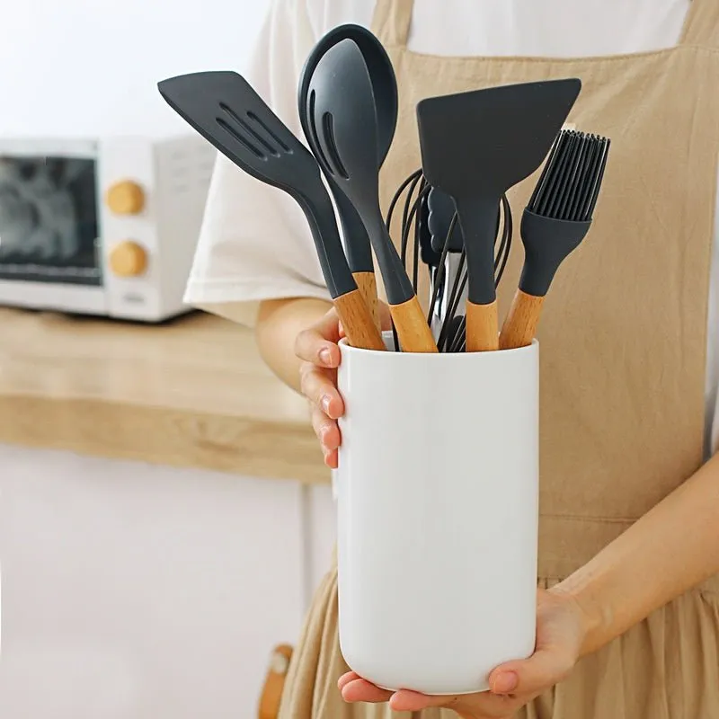 Classic Ceramic Utensil Holder