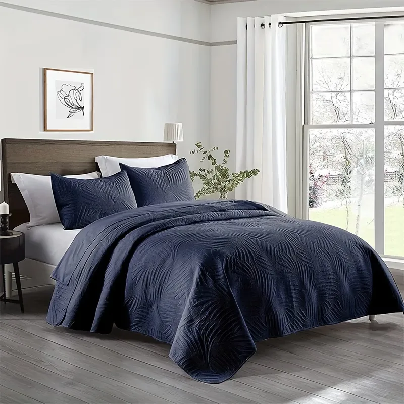 Multi-Color Quilted Bedspread