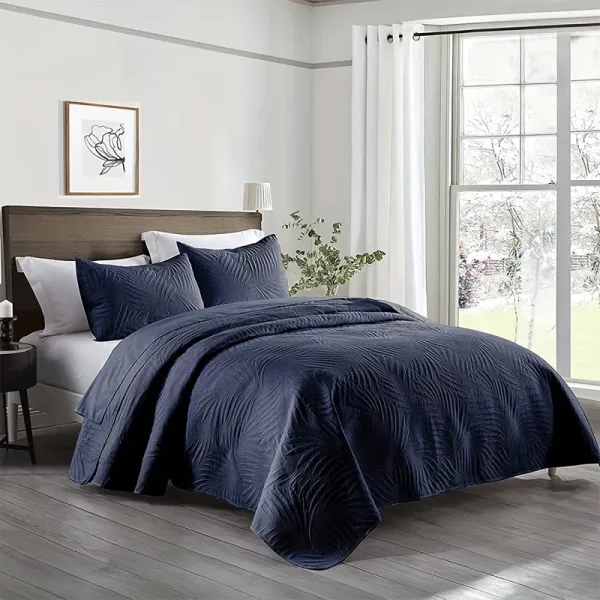 Multi-Color Quilted Bedspread