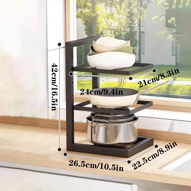 Multi-Tier Pan Storage Rack