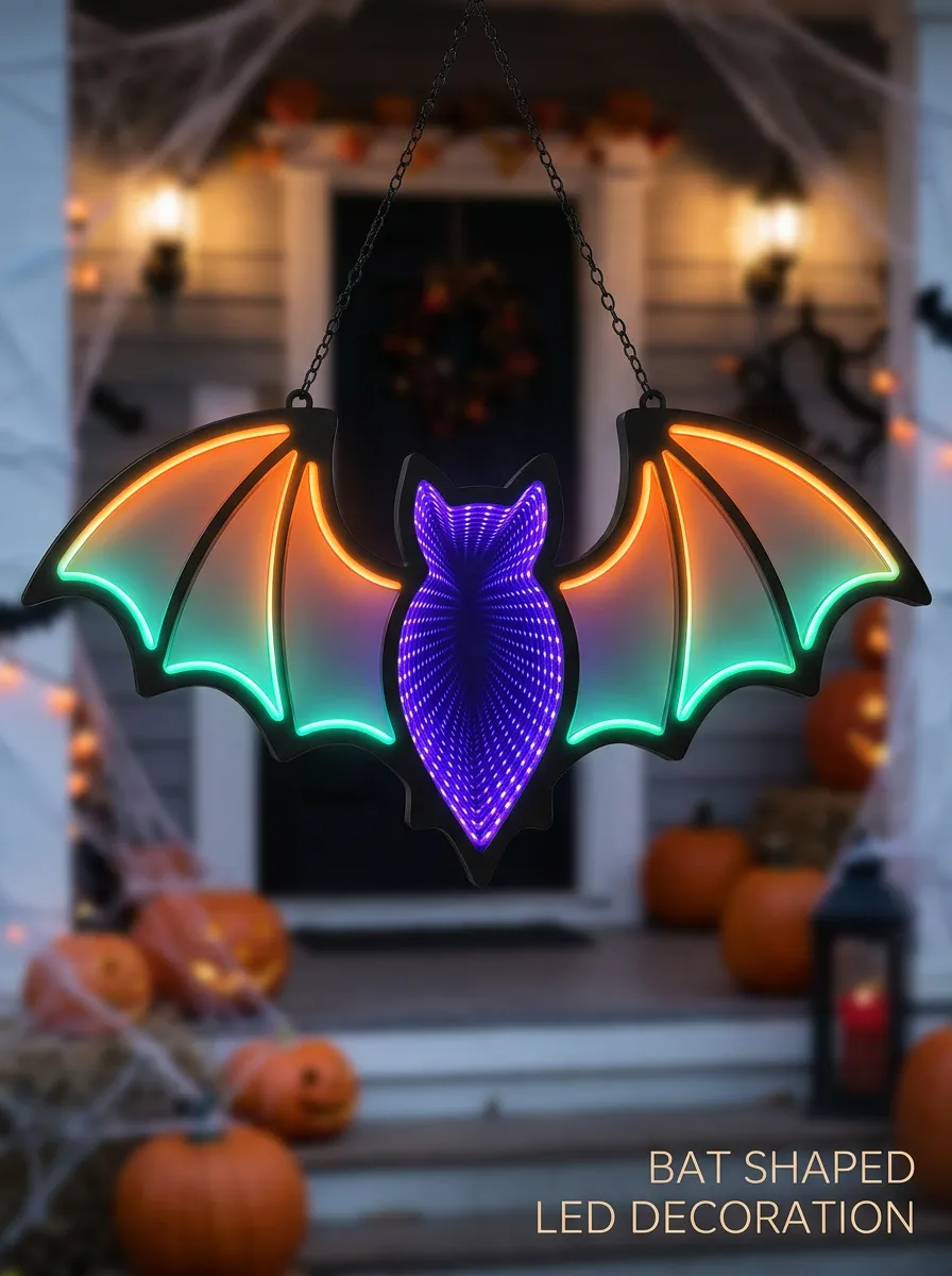 Classic LED Halloween Bat Light
