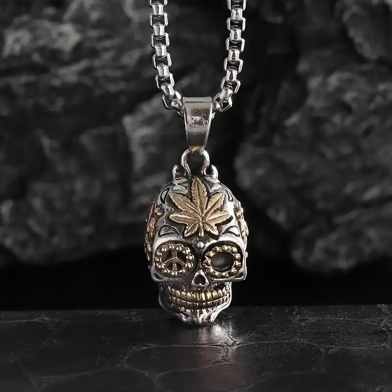 Pendant Skull Men's Necklace