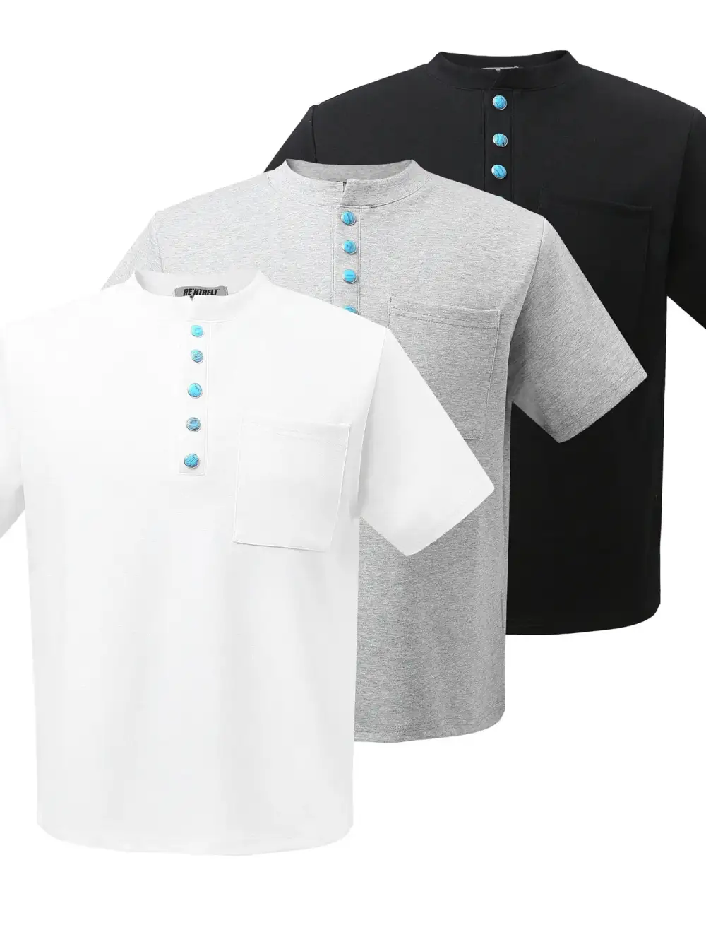 Everyday Henley Short Sleeve Tee