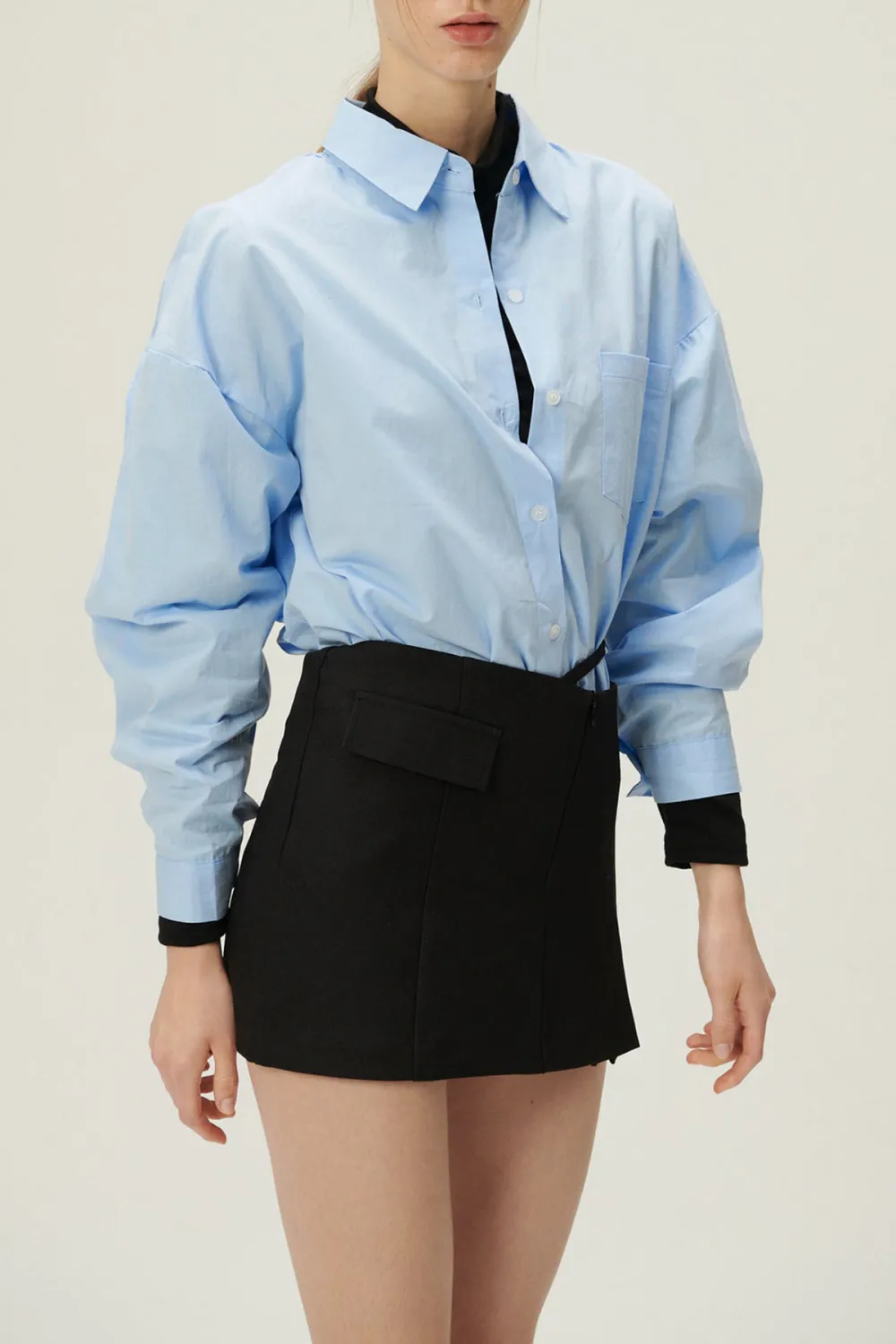 Open Back Shirt