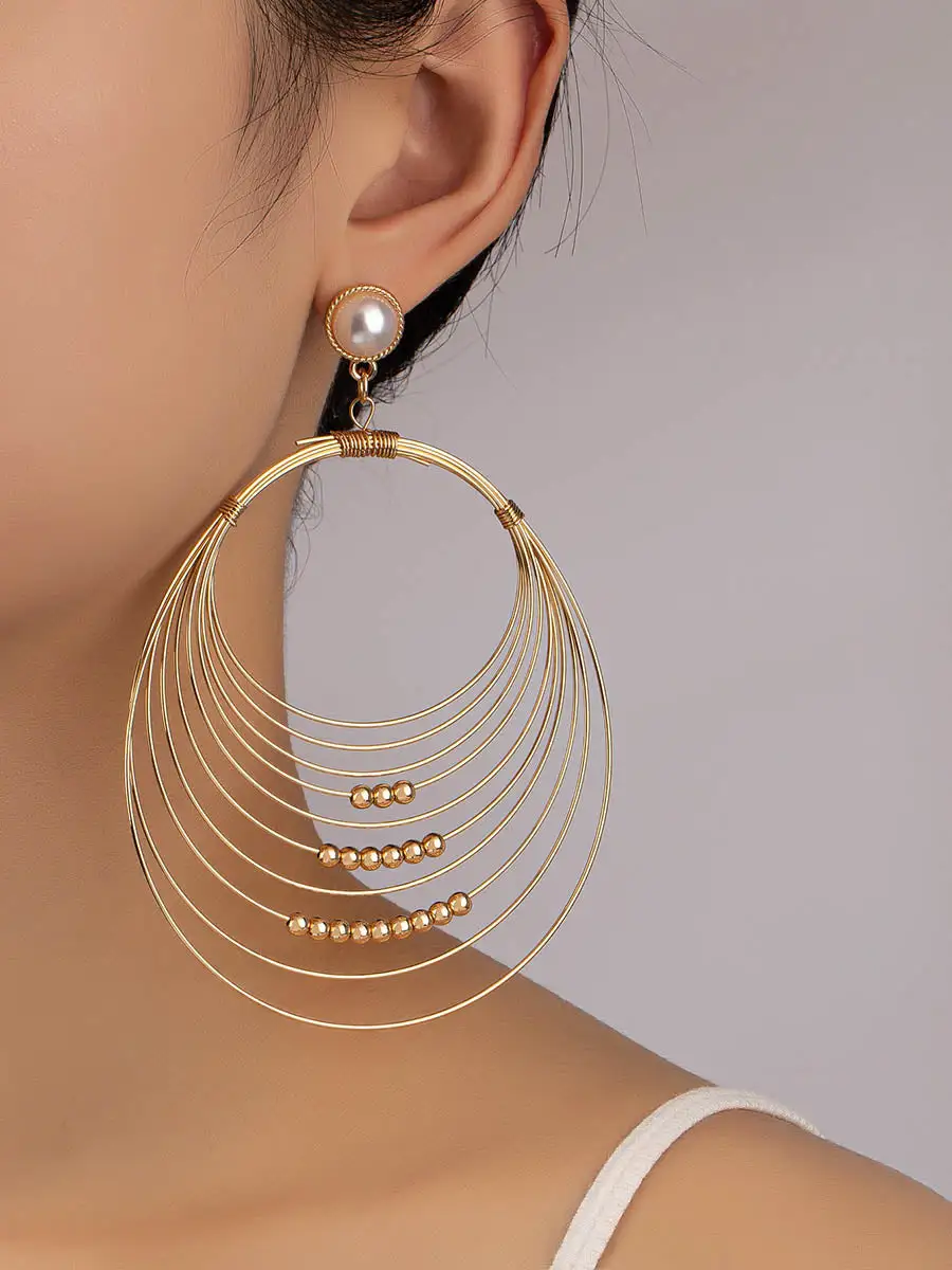 Balanced Floral Accent Earrings