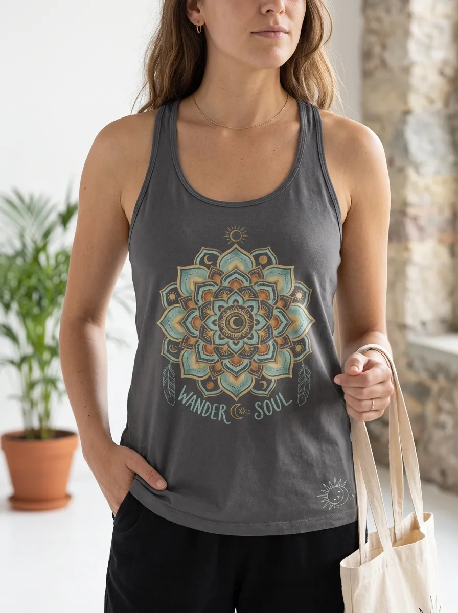 Boho Wander Soul Tank Top